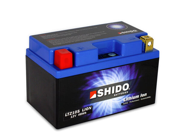 Shido LTZ10S Lithium - 12V ATV/MC/Snøscooter Batteri